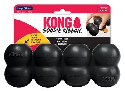 Kong Extreme Goodie Ribbon Zwart