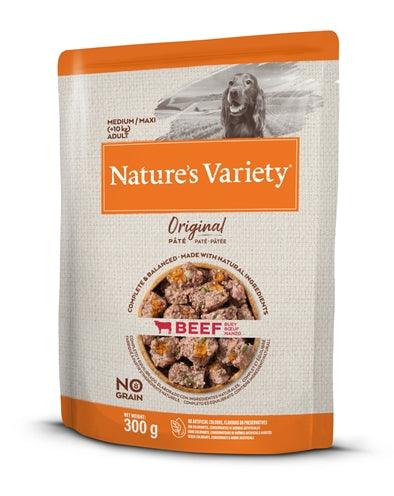 Natures Variety Original Adult Medium / Maxi Pouch Beef No Grain