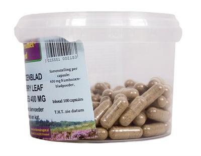 Dierendrogist Frambozenblad Capsules