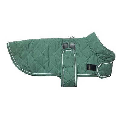 Happy Pet Hondenjas Go Walk Quilted Classic Teal Groen