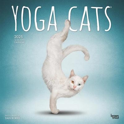 Merkloos Kalender Yoga Cats 2025