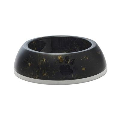 Savic Voerbak Delice 3 Marble Zwart / Goud