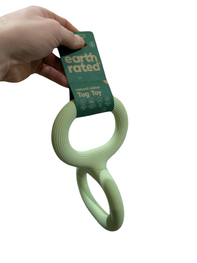 Earth Rated Tug Toy Rubber - Interactief trekspeeltje voor eindeloos speelplezier