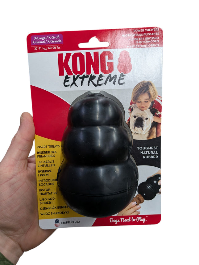 Kong Extreme Zwart - interactief speelgoed