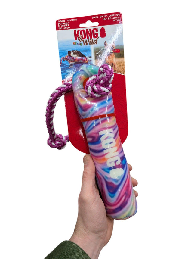 Kong Wild Shieldz Training Dummy Swirl - Waterspeelgoed voor honden