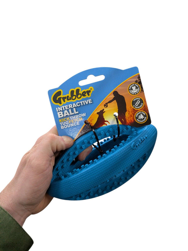 Happy Pet Grubber Interactieve Rugbybal Mini Assorti