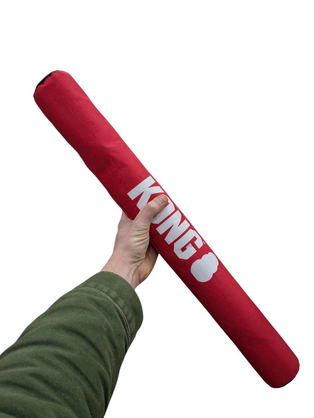 Kong Signature Stick Rood / Zwart - Voor grote honden